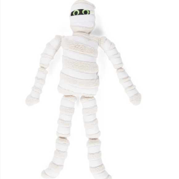 Isaac Mizrahi 5 ft life sized Glow In The Dark Mummy Shaped Pillow NWT - Picture 3 of 4